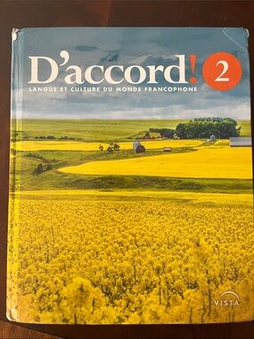 USED- D'accord! 2 French Language Textbook